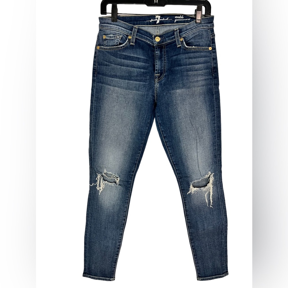 7 for all Mankind, Ankle Gwenevere Jean, Size 28